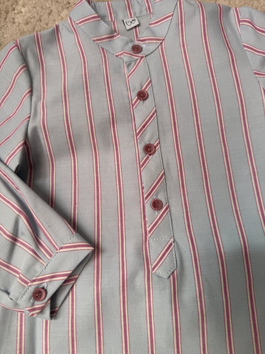 Camisa y pantalon malva “Lauren” 1852L