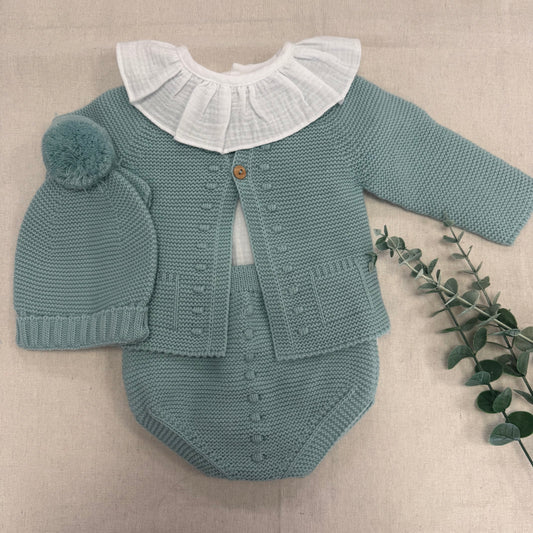 Rebeca, braga y gorro 350