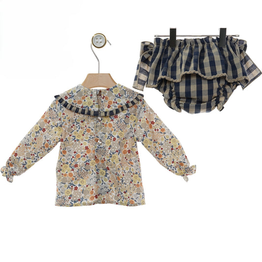 CAMISA Y BRAGA ''CAMELIA'' 2227