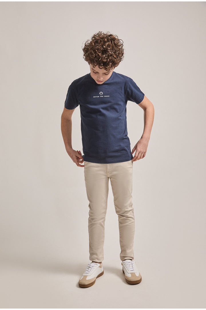 PANTALON CHINO LARGO 95006B BEIG