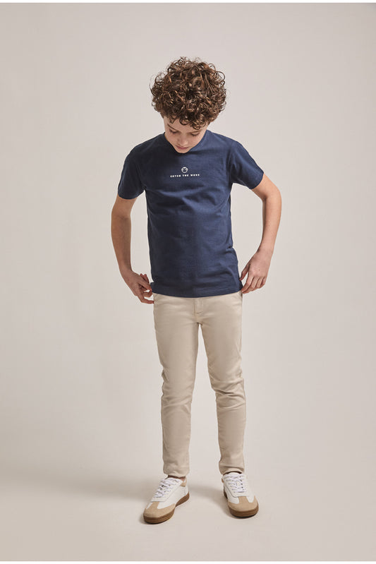 PANTALON CHINO LARGO 95006B BEIG