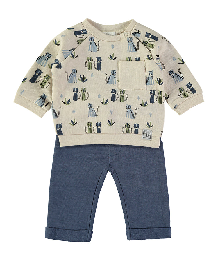 SUDADERA Y PANTALON ''TIGRES'' 260801