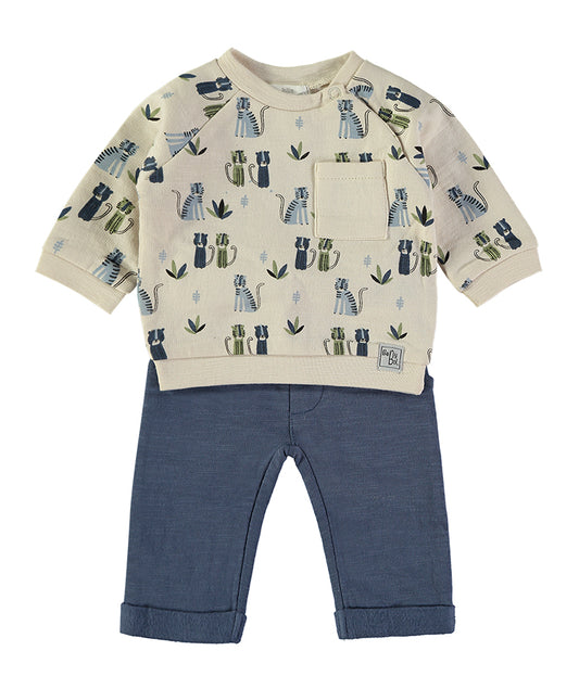 SUDADERA Y PANTALON ''TIGRES'' 260801