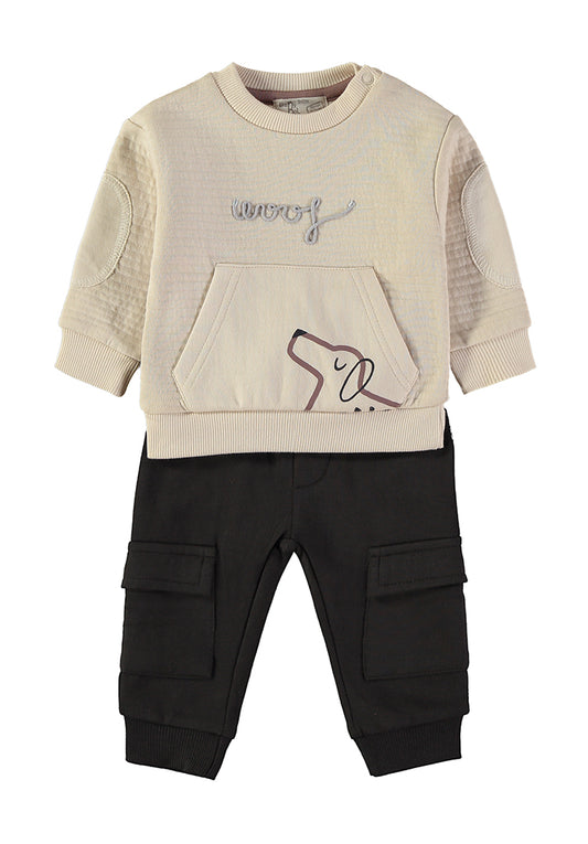 SUDADERA Y PANTALON ''WOOF'' 262018