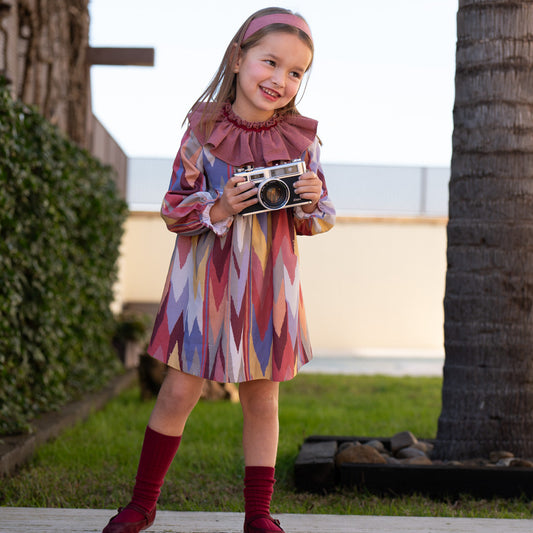 VESTIDO INFANTIL ''IKAT'' COCOTE