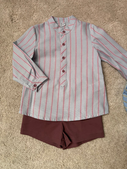 Camisa y pantalon malva “Lauren” 1852L