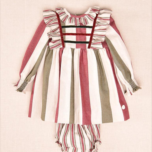 VESTIDO Y BRAGA ''RAYAS''
