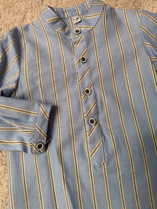 Camisa y pantalon verde “Lauren” 1852L