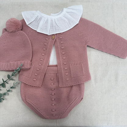 Rebeca, braga y gorro 350