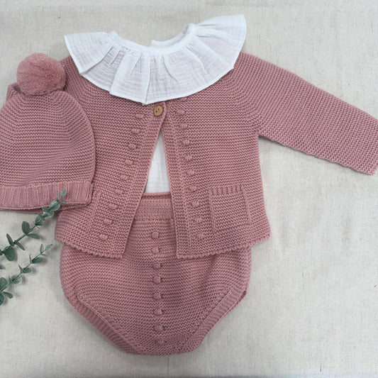 Rebeca, braga y gorro 350