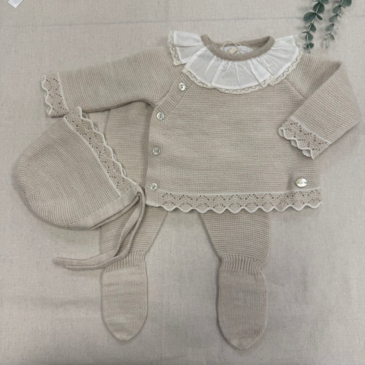 CONJUNTO LANA 3 PIEZAS 004-10283 LINO