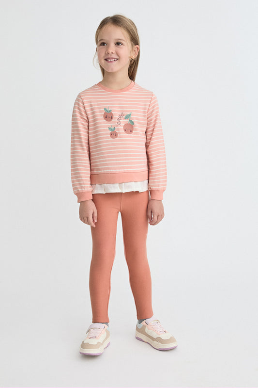 SUDADERA Y LEGGING ''MANDARINA''