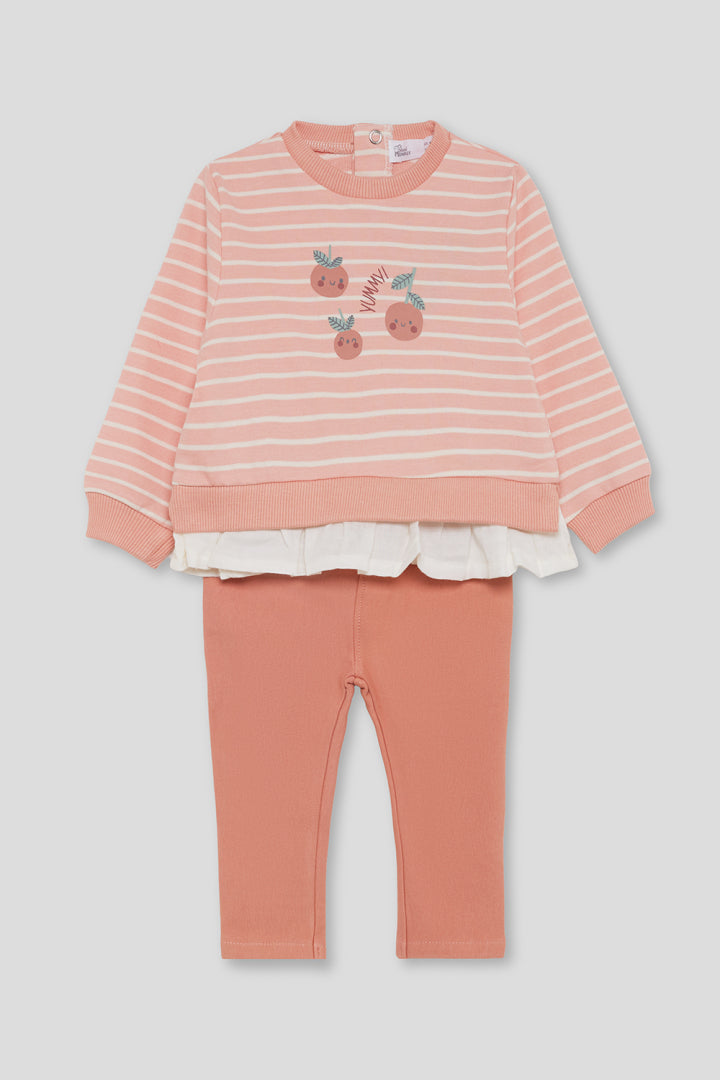 SUDADERA Y LEGGING ''MANDARINA''