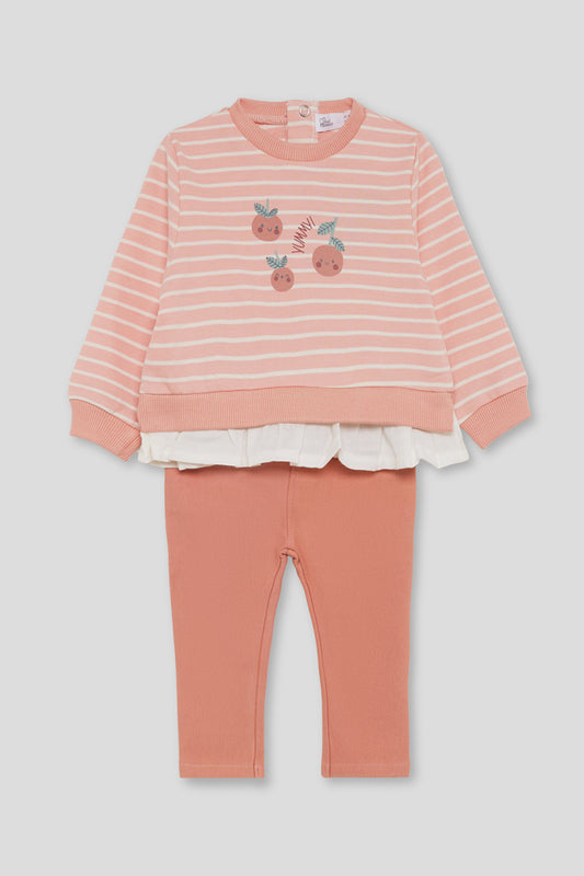 SUDADERA Y LEGGING ''MANDARINA''