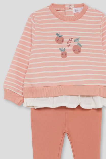 SUDADERA Y LEGGING ''MANDARINA''