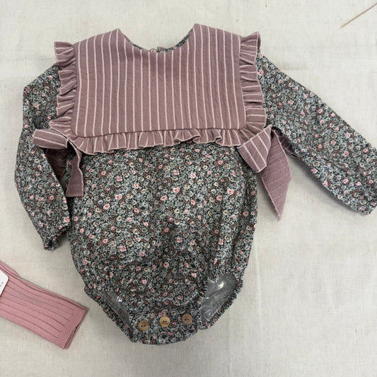 PELELE BEBÉ ''FLORES DE OTOÑO'' 5304
