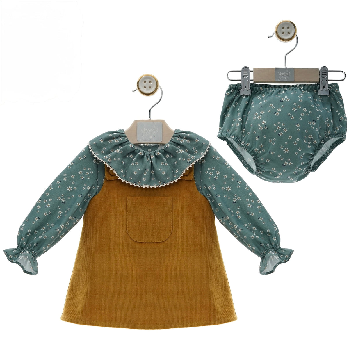 Camisa, braga y pichi 2227 “Organza”