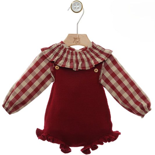 CAMISA Y PETO ''GUINDA'' 1804G