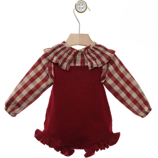 CAMISA Y PETO ''GUINDA'' 1804G