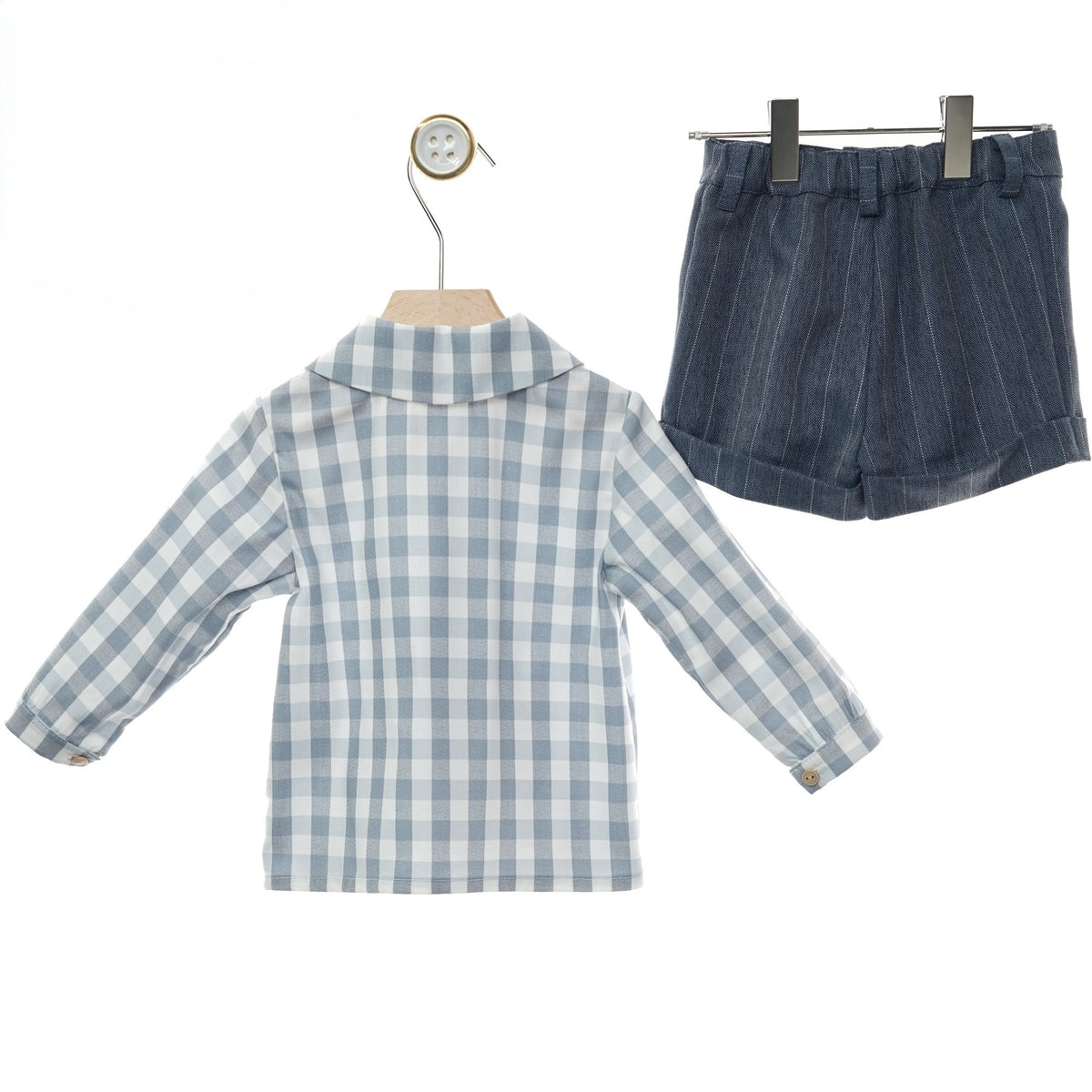 CONJUNTO CAMISA Y SHORT ''NIEVES'' 1852N