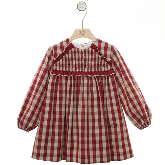 VESTIDO INFANTIL ''GUINDA'' 5154G