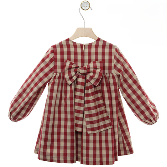 VESTIDO INFANTIL ''GUINDA'' 5154G